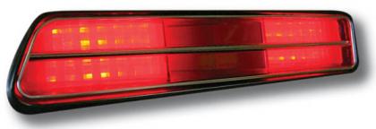 LED panel on behind stock lens. Housing and lens not included.