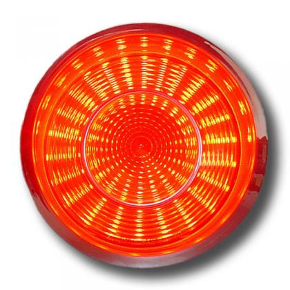 LED panel on behind stock lens. Housing and lens not included.