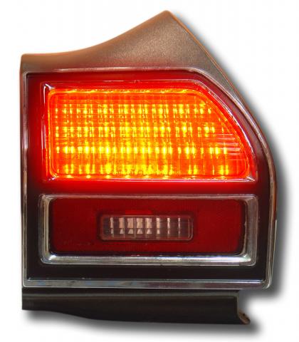 LED panel on behind stock lens. Housing and lens not included.