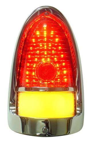 LED panel on behind stock lens. Housing and lens not included.