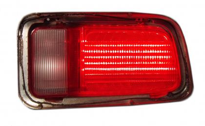 LED panel on behind stock lens. Housing and lens not included.