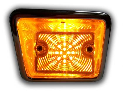 LED panel on behind stock lens. Housing and lens not included.