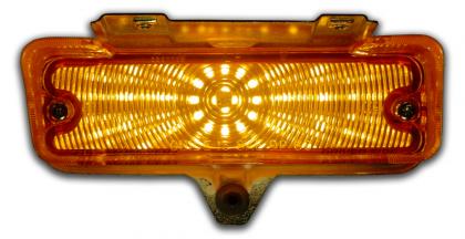 LED panel on behind stock lens. Housing and lens not included.