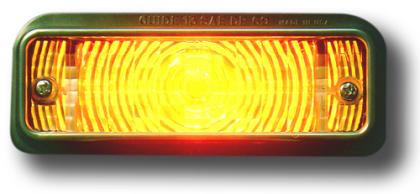 LED panel on behind stock lens. Housing and lens not included.