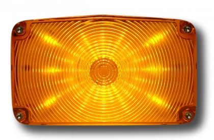 LED panel on behind stock lens. Housing and lens not included.