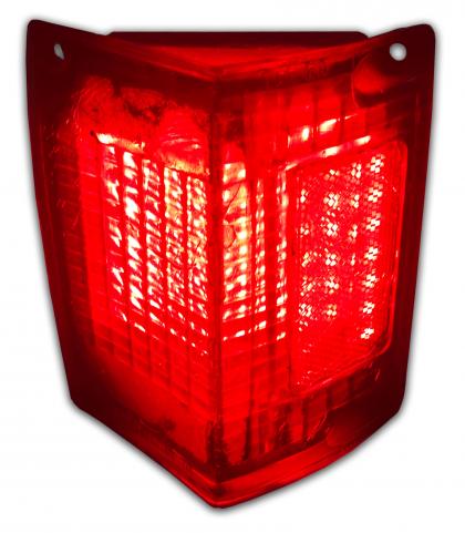 LED panel on behind stock lens. Housing and lens not included.