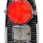 LED panel on behind stock lens. Taillight housing and lens not included.